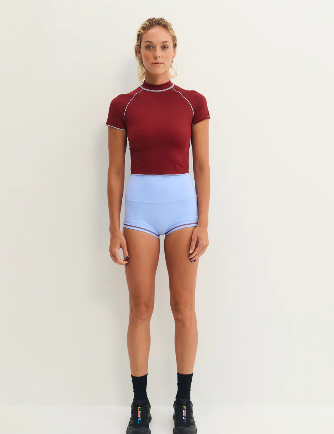 Low Rider Rashguard - Merlot