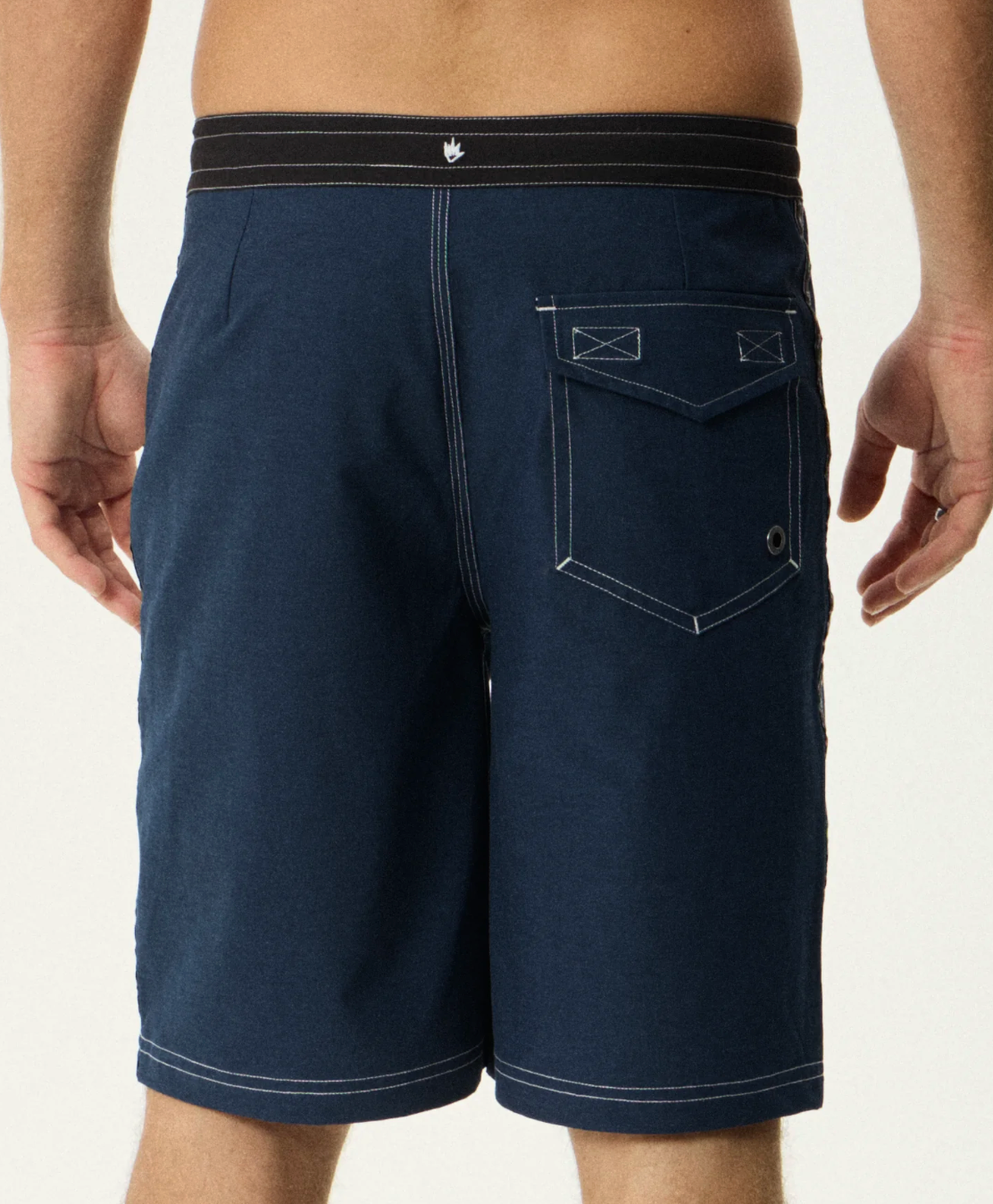 The Wreck Fixed Waist Boardshort 20" Navy | Afends