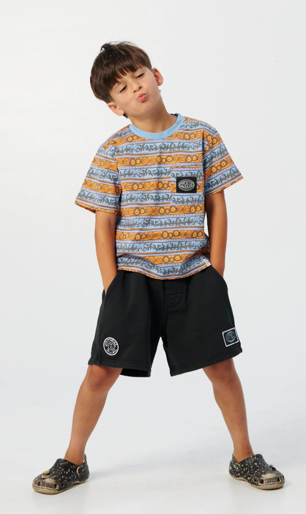 Coggs Stripe Tee - Powder Blue