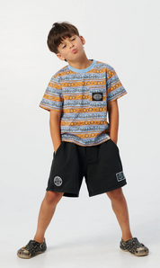Coggs Stripe Tee - Powder Blue