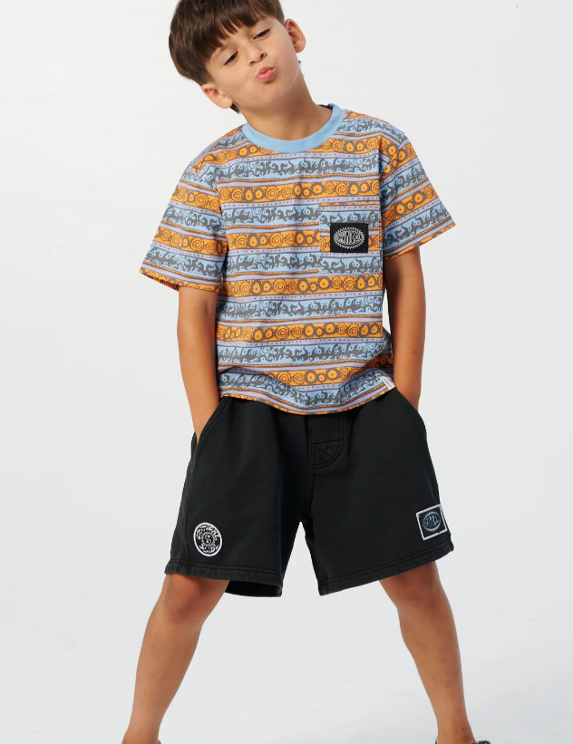Coggs Stripe Tee - Powder Blue