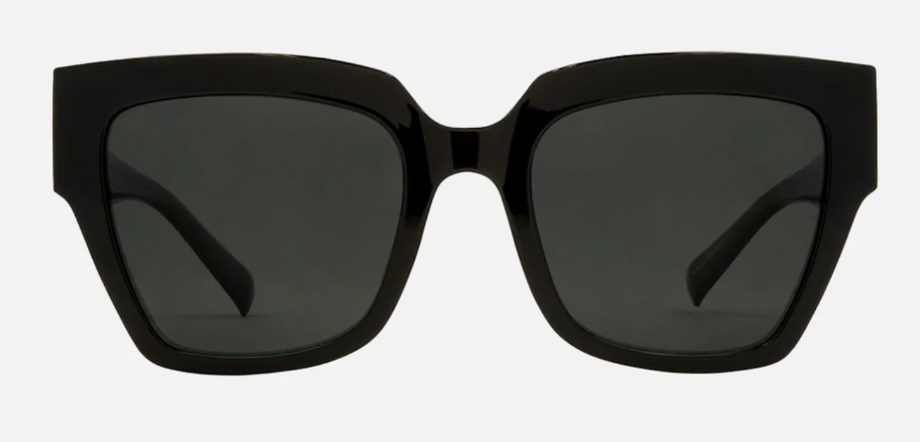 Valerie - Gloss Black Dark Grey Polarized Lens| Carve