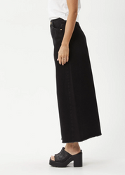Chichi Midi Skirt - Faded Black | Afends