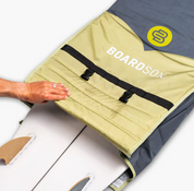 Travel Zipperless Surfboard Cover - Green | Boardsox