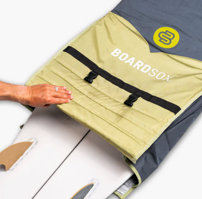 Travel Zipperless Surfboard Cover - Green | Boardsox