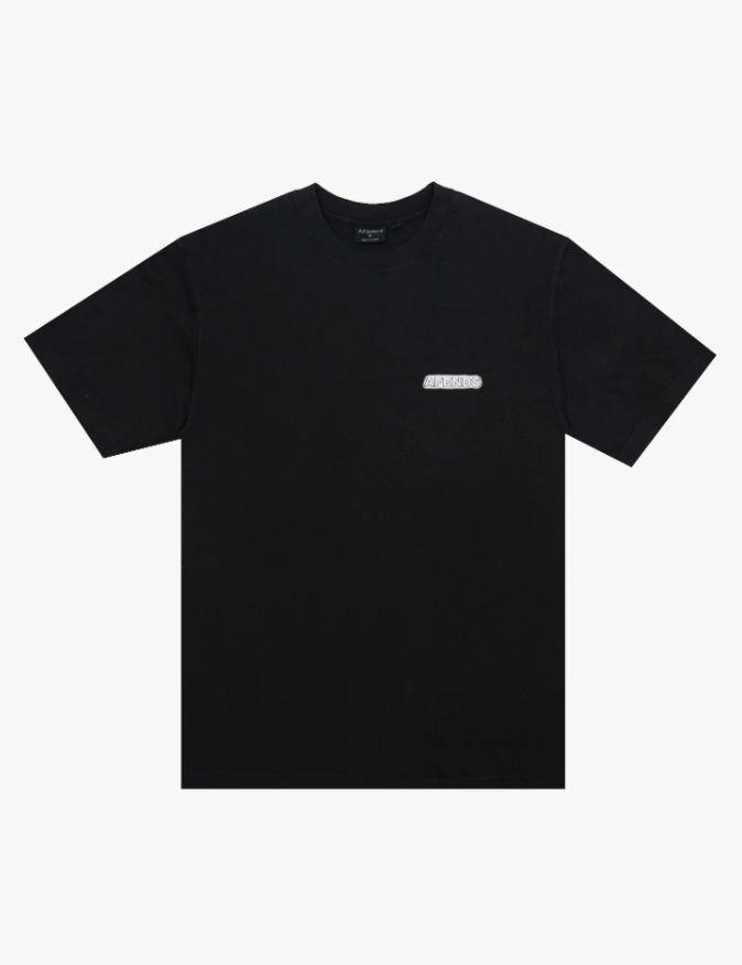 X-Ray Retro Tee - Stone Black | Afends