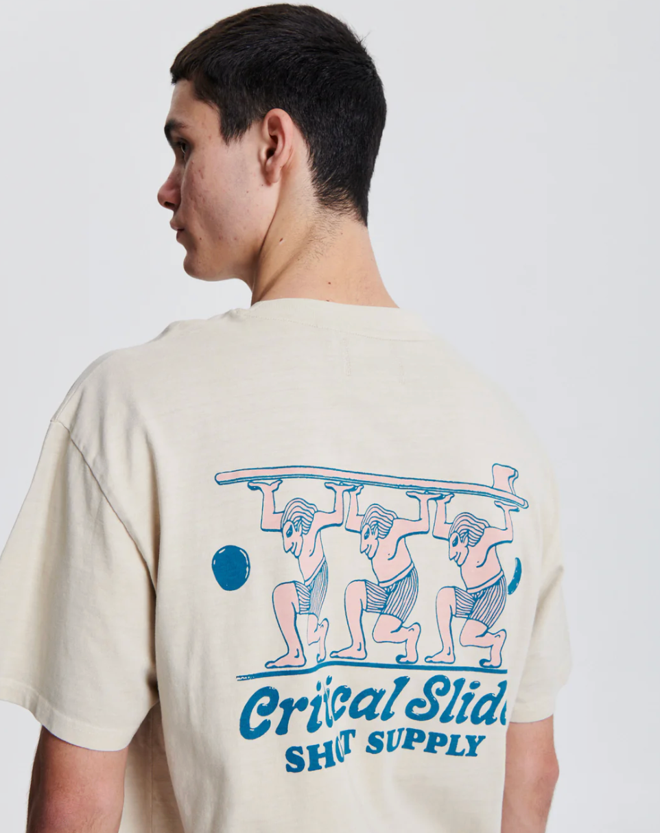 Short Supply Tee | The Critical Slide Society