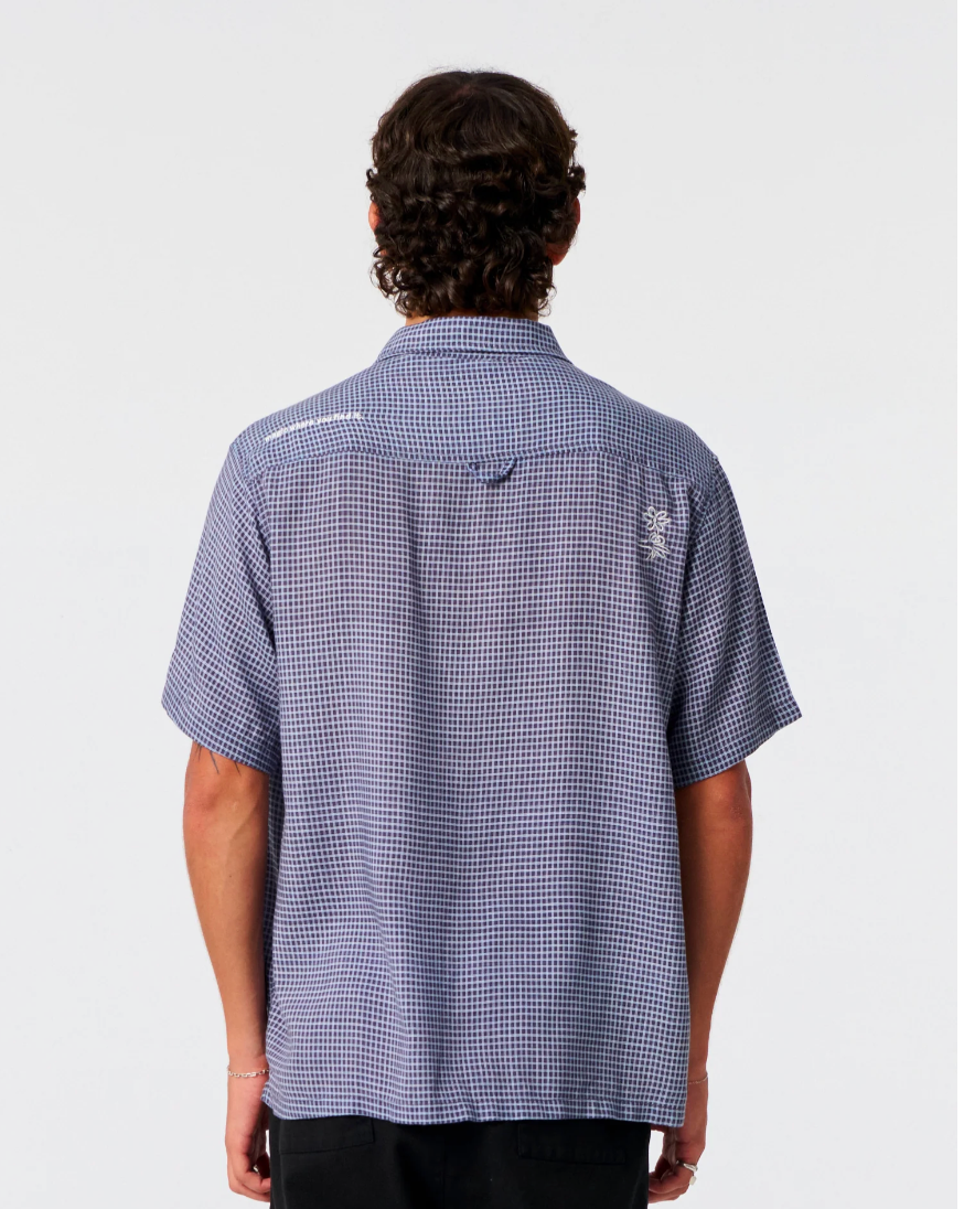 Wingnut Short Sleeve Shirt - Worker Blue