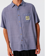 Wingnut Short Sleeve Shirt - Worker Blue