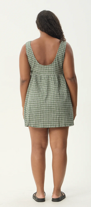 Base Jesse- Seersucker Mini Dress