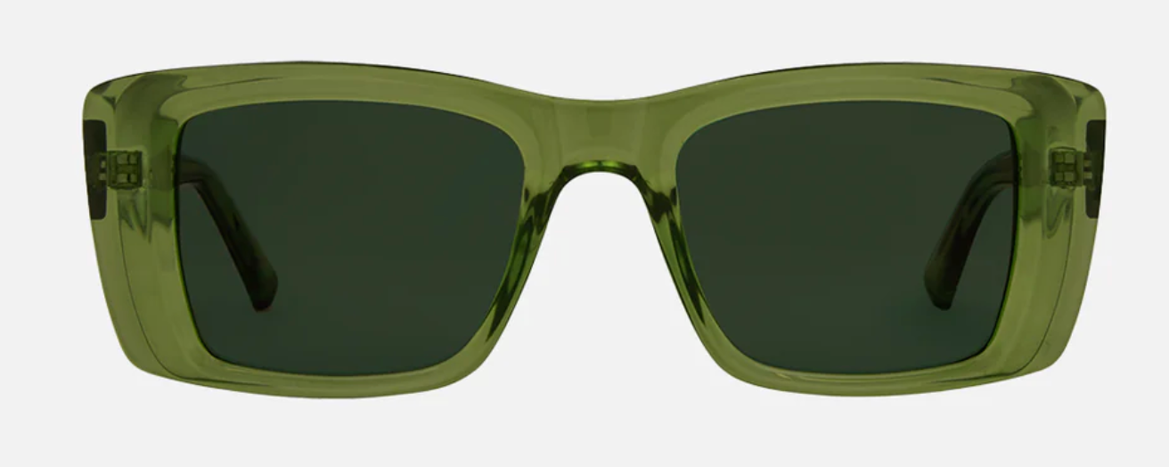 HEY HO Gloss crystal olive leaf- Green lens