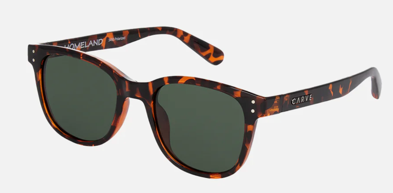 Homeland Tort / Green Polarized Sunglasses | CARVE