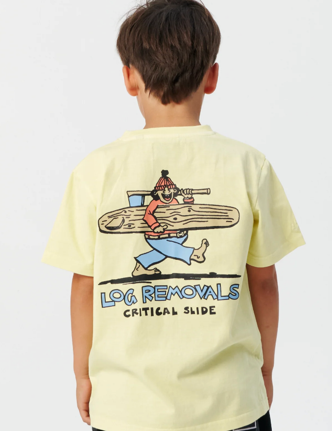 Log Removals Tee - Young Wheat