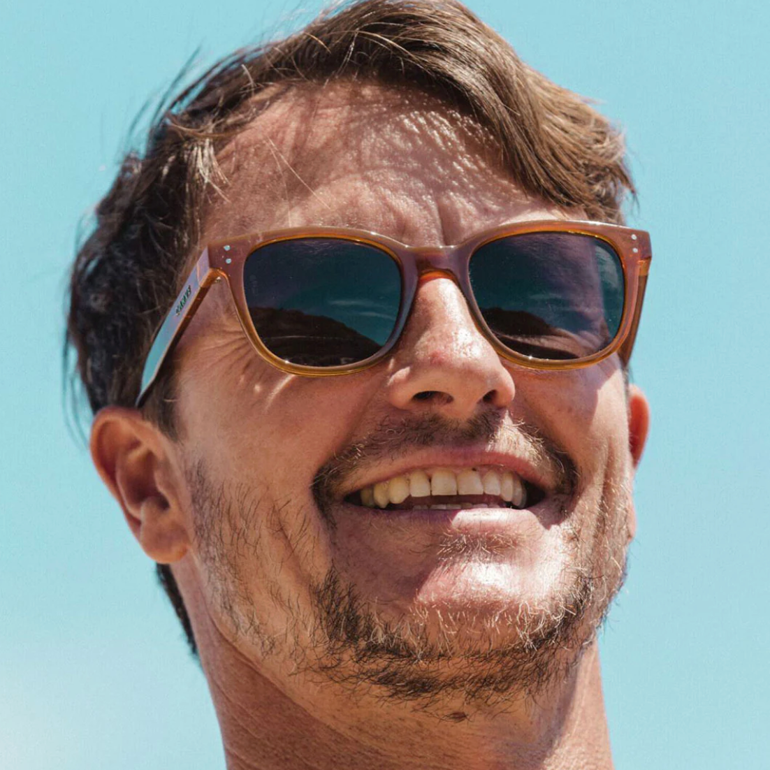 Homeland Recycled Brown lens Polarised Sunglasses | Carve