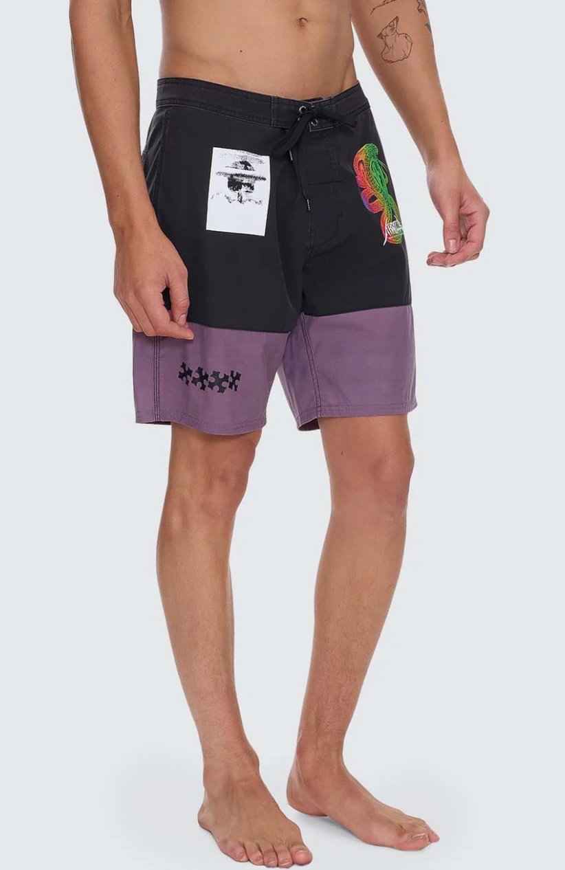 In The Cards Boardshort - Black | Thrills