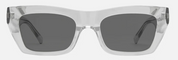 Solis - Gloss Crystal Clear Frame with Grey Lens | Carve