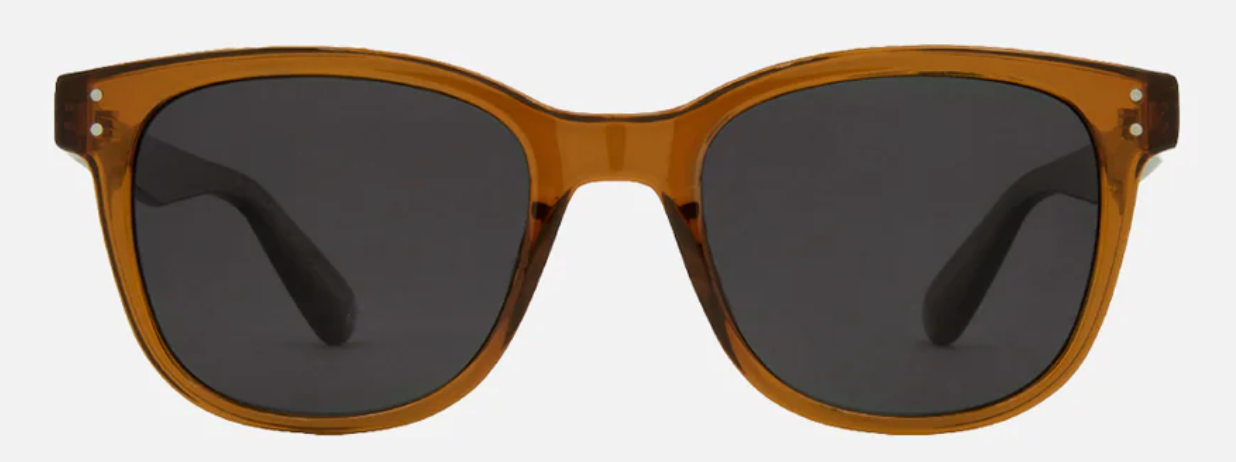 Homeland (Recycled) - Recycled Gloss Translucent Toffee Grey Polarized Lens | Carve