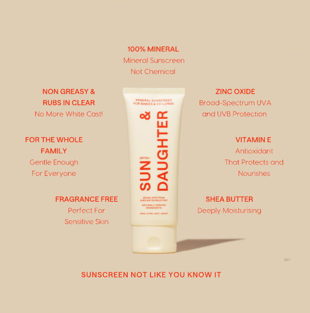 Mineral Sunscreen SPF 50+ | Sun & Daughter