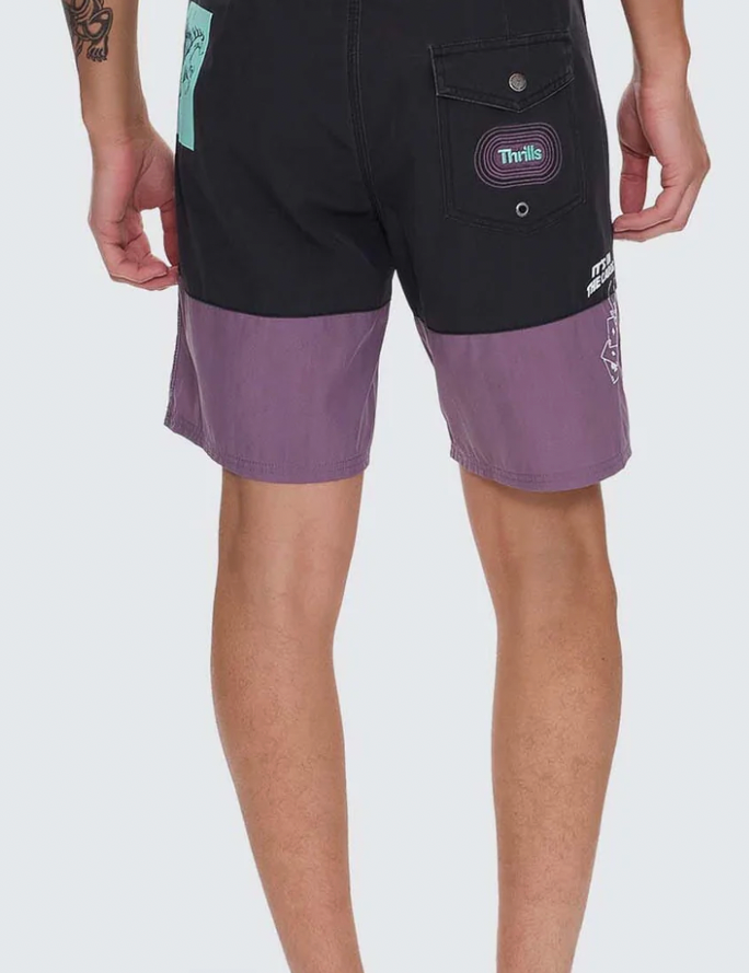 In The Cards Boardshort - Black | Thrills