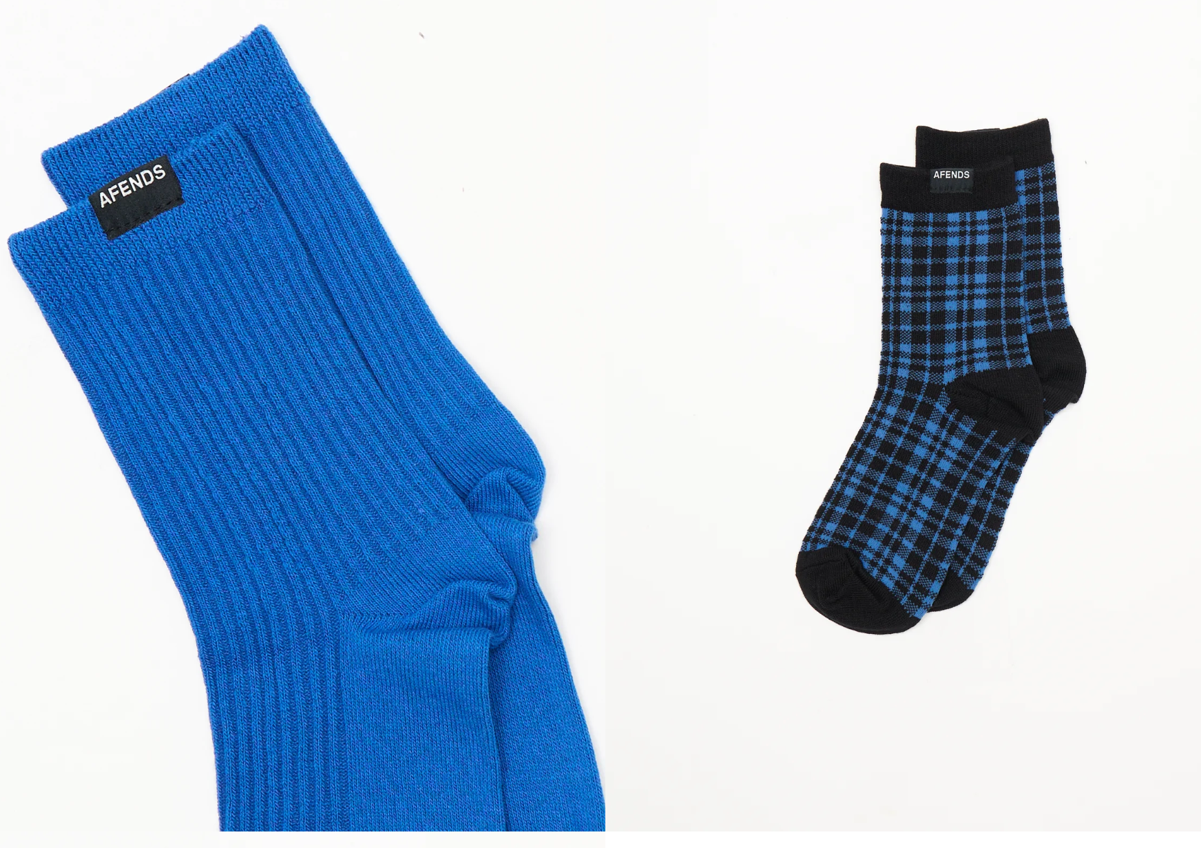 Camden Check- Socks Two Pack Socks Two Pack | AFENDS