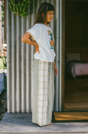 Patchwork Pant in Cottage Plaid