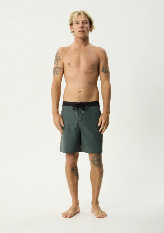 Petal Surf Related V2 Boardshort 18" - Pine | Afends