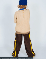 Mini Terry Pant in Choclate and Mango | Atmosea