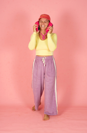 Long Sleeve Crop | Butter Yellow | Atmosea
