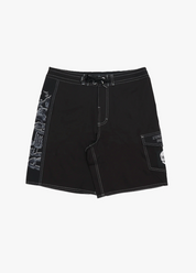 Lqd Metal Surf Related V2 Boardshort 19" - Black | Afends