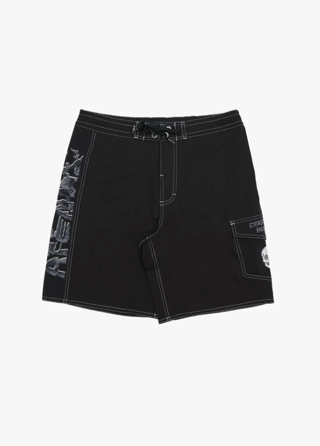 Lqd Metal Surf Related V2 Boardshort 19" - Black | Afends