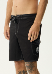 Lqd Metal Surf Related V2 Boardshort 19" - Black | Afends