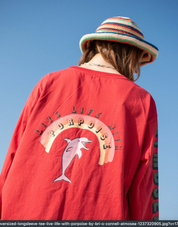 ‘Live Life With Porpoise’ Tee By Bri O’Connell | Atmose