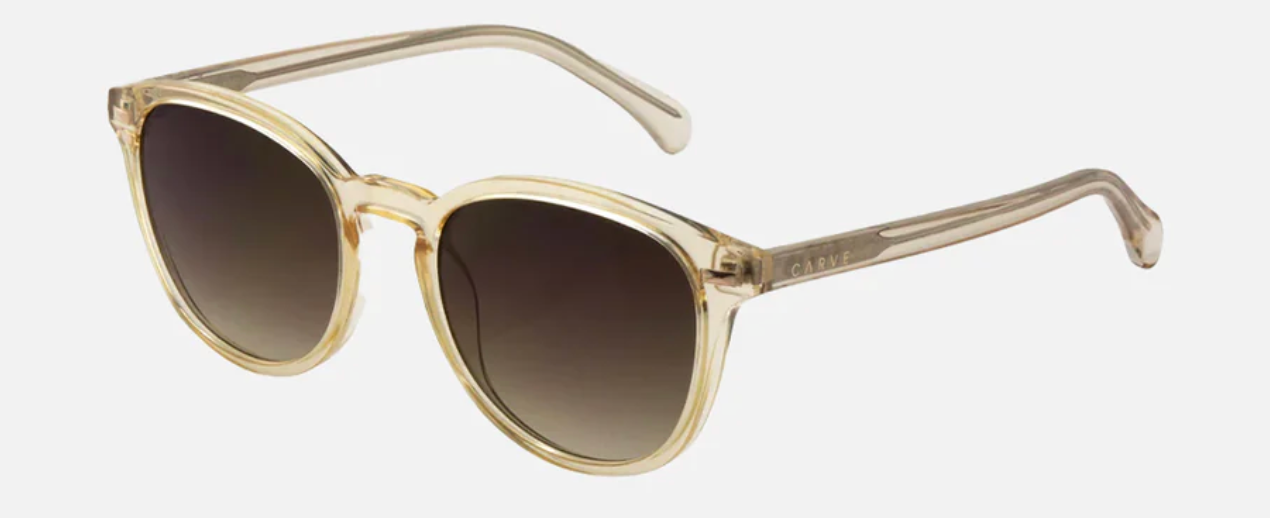 Oslo - Gloss Crystal Caramel Gradient Brown Lens | Carve