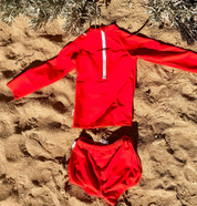 Bright Swimwear Set - Rash Top and Swim Short | Len Swim