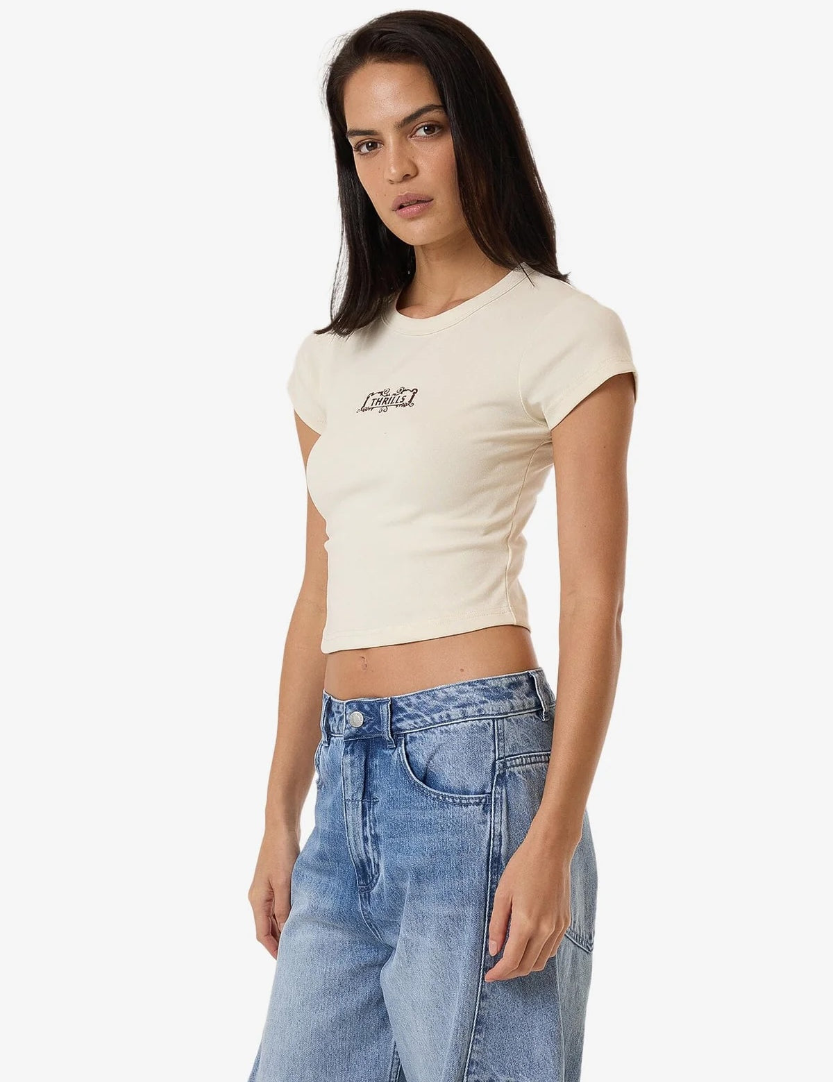 Flourish Curve Tee | Thrills Co