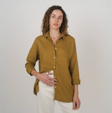 Stirling Shirt - Willow | Hemp Clothing Australia