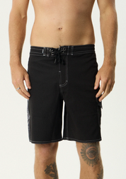 Lqd Metal Surf Related V2 Boardshort 19" - Black | Afends