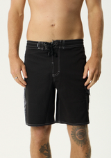 Lqd Metal Surf Related V2 Boardshort 19" - Black | Afends