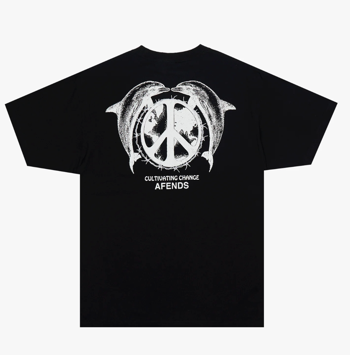 Dolfends- Boxy Tee Boxy Tee Black | Afends