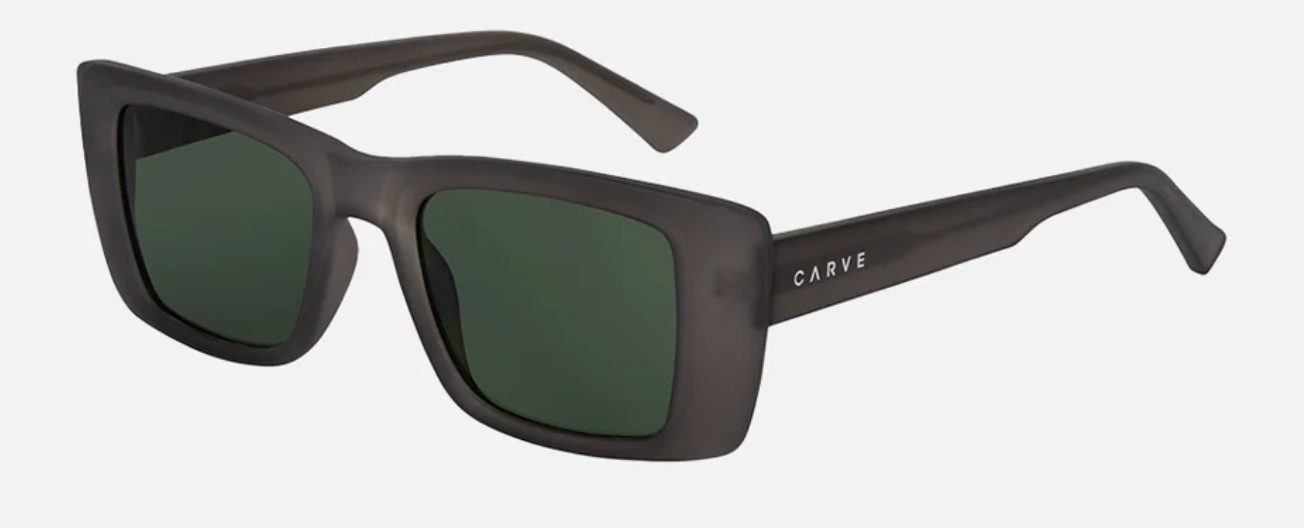 Hey Ho - Matt Translucent Slate Frame with Green Lens | Carve