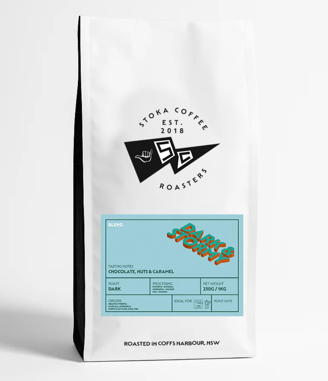 Stoka Coffe Beans 1kg | Nambucca Surf Co