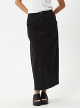 Chichi Midi Skirt - Faded Black | Afends