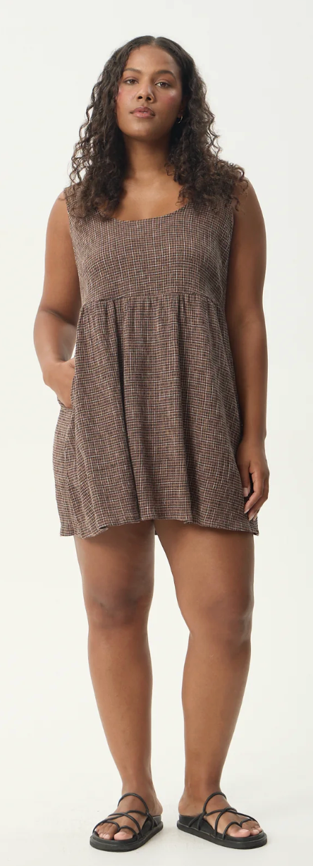 Hometown Jesse- Seersucker Mini Dress | Afends
