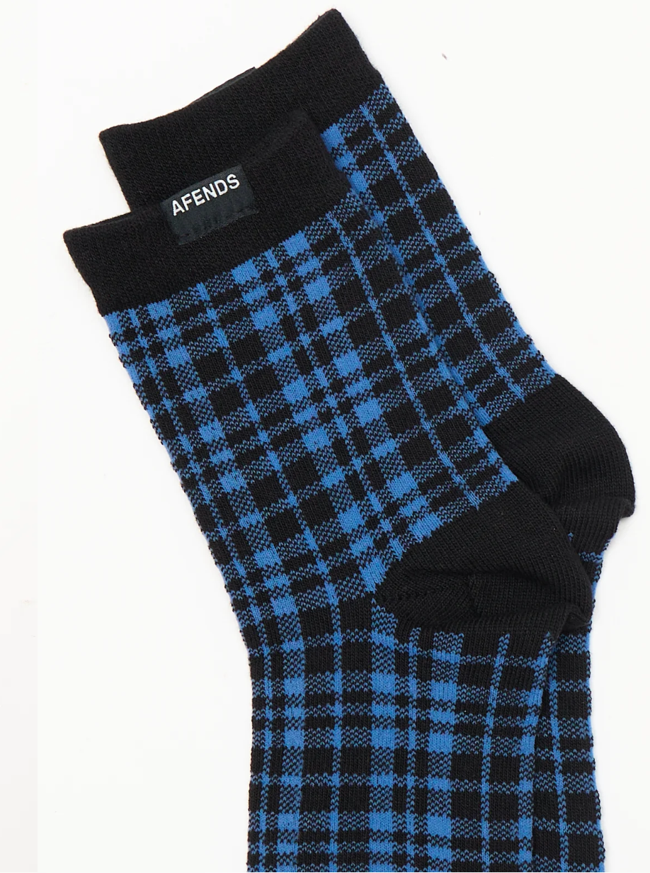 Camden Check- Socks Two Pack Socks Two Pack | AFENDS