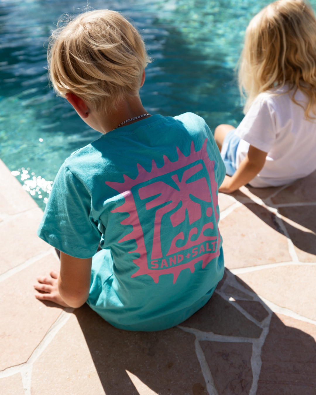Zest Tee – Emerald Green | Sand and Salt Kid