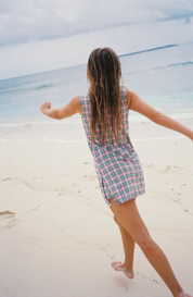 Play Dress in Fika Gingham | Atmosea