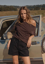 Sabina Off Shoulder Tee